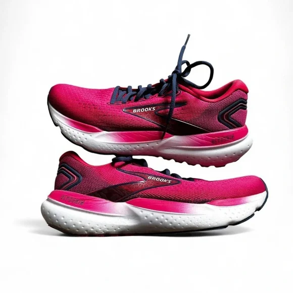 Brooks Glycerin 21 Pink Running Shoes - Picture 2 of 4